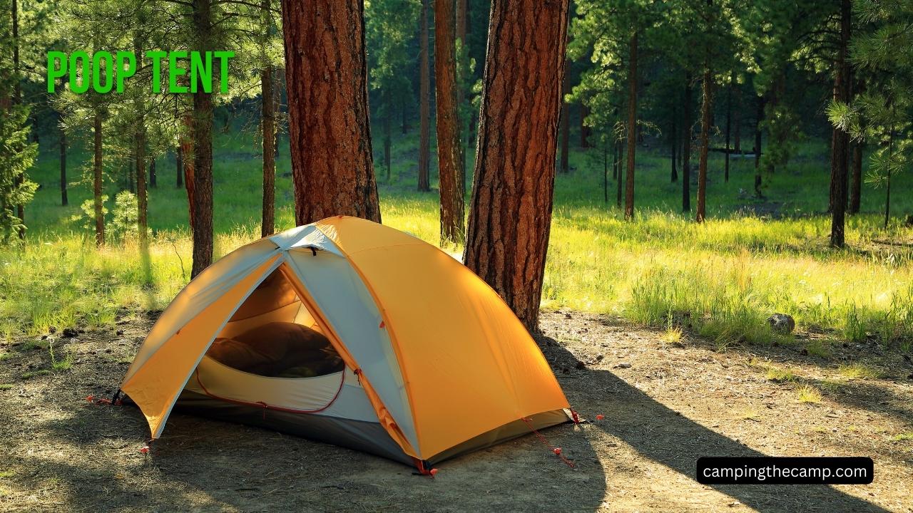 Poop Tents in Festival Camping