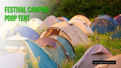 Festival Camping Poop Tent