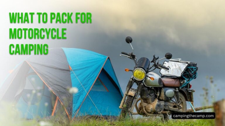 Motorcycle Camping