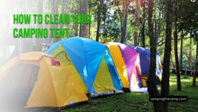 How to Clean Your Camping Tent