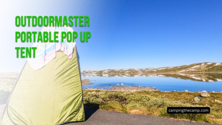 OutdoorMaster Portable Pop Up Tent