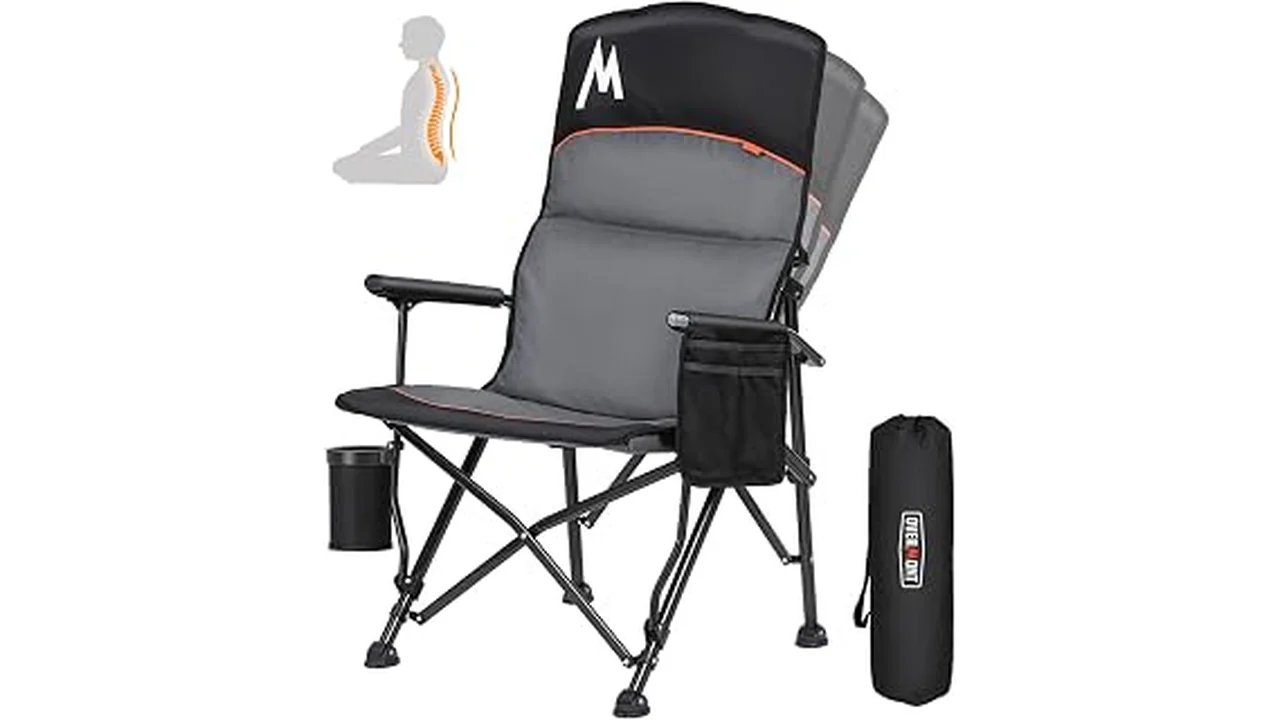 Most Popular 5 Best Camping Chair for Back Support