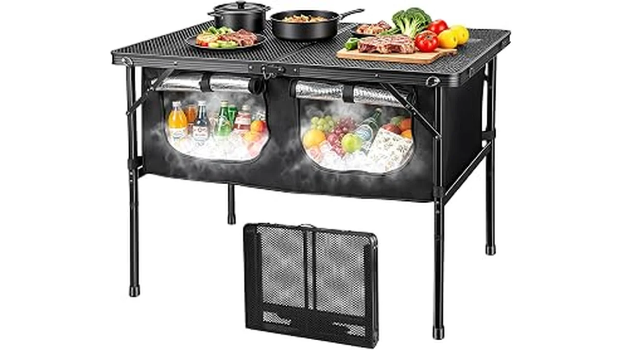 Top Rated 5 Best Camping Table With Storage